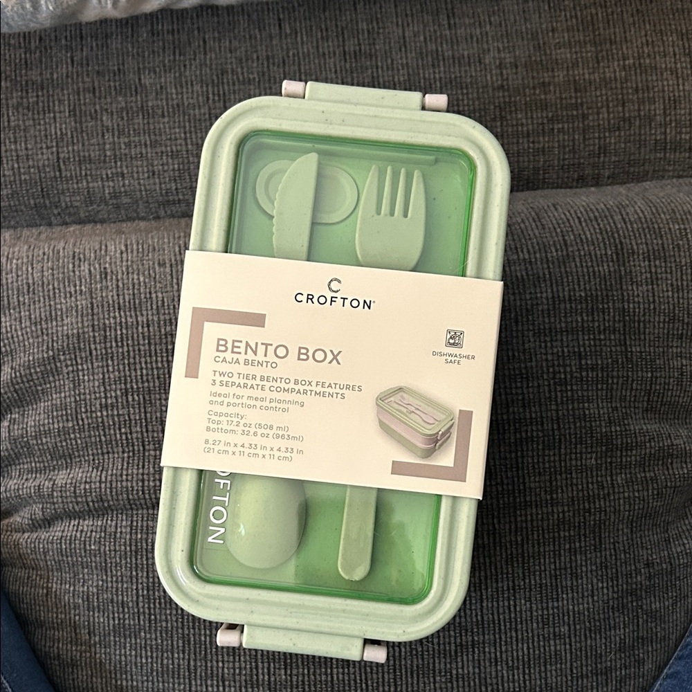 Crofton Mint Green Bento Box